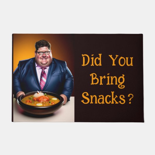 Heb je snacks meegenomen? Doormat Deurmat (Voorkant)