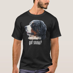 Heb je sneeuw? Donkere kleding T-shirt