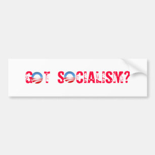 Heb je socialisme? bumpersticker