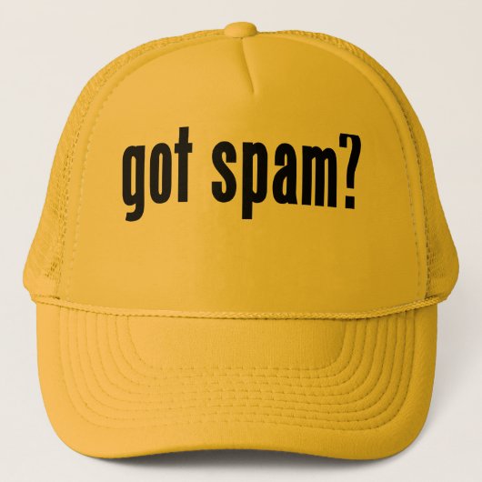 Heb je spam? trucker pet (Voorkant)