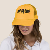 Heb je spam? trucker pet (In situ)