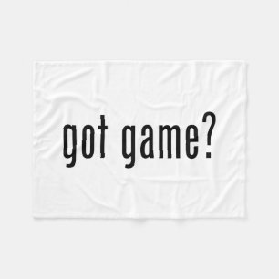 Heb je spel? fleece deken