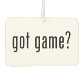 Heb je spel? luchtverfrisser (Achterkant)