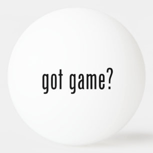 Heb je spel? pingpongballen