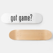 Heb je spel? skateboard (Horizontaal)