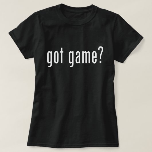 Heb je spel? t-shirt (Design voorkant)