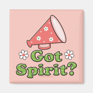 Heb je Spirit? Cheerleader Magnet Magneet