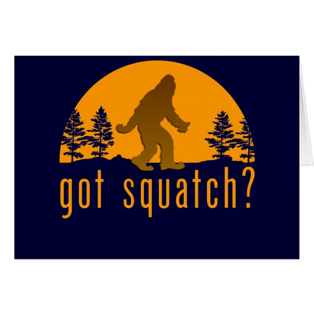Heb je Squatch? (Voorkant Horizontaal)