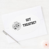 Heb je Theater? Sticker (Envelop)