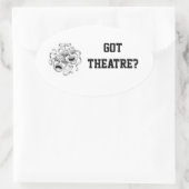 Heb je Theater? Sticker (Tas)