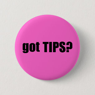 Heb je TIPS? Ronde Button 5,7 Cm