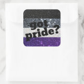 Heb je trots? Asexual pride sticker (Tas)