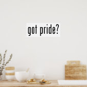 Heb je trots? poster (Keuken)