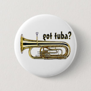 Heb je tuba? ronde button 5,7 cm