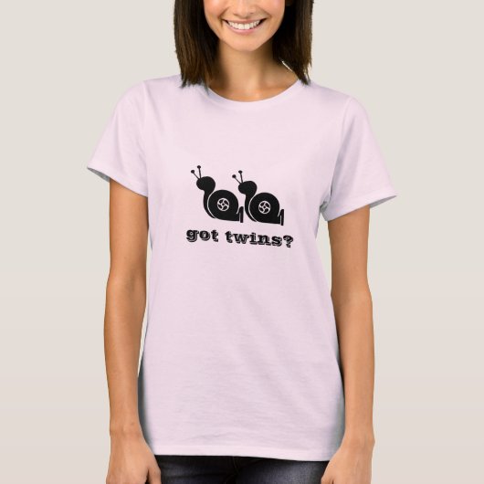 Heb je tweeling? t-shirt (Voorkant)