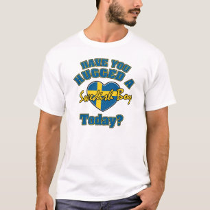 Heb je vandaag een Zweedse jongen geknuffeld? T-shirt
