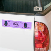 Heb je vandaag je Reiki gehad Bumpersticker (Op Truck)