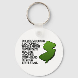 Heb je veel slechte dingen over NJ gehoord? Sleutelhanger