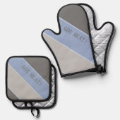 Heb je vlees? ovenwant & pannenlap set (Voorkant / Achterkant)