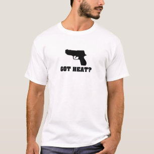 Heb je warmte? Pistool T-shirt