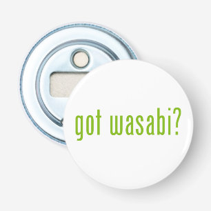 Heb je wasabi? button flesopener