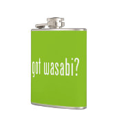 Heb je wasabi? heupfles (Links)