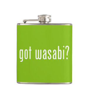 Heb je wasabi? heupfles