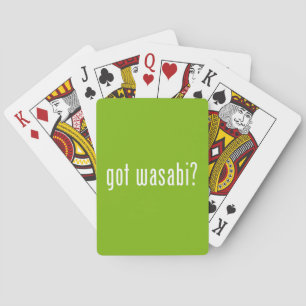 Heb je wasabi? speelkaarten
