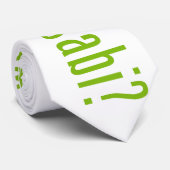 Heb je wasabi? stropdas (Opgerold)