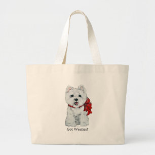 Heb je Westies? Grote Tote Bag