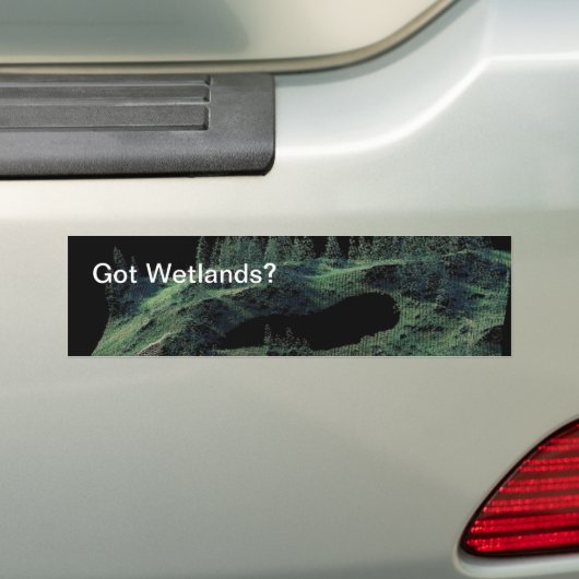 Heb je wetlands? bumpersticker (Op auto)