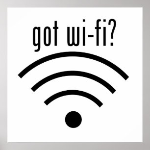 Heb je wi-fi? poster