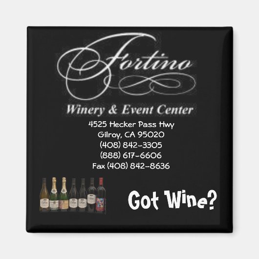 Heb je wijn? magneet (Voorkant)