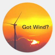 Heb je wind? Sticker