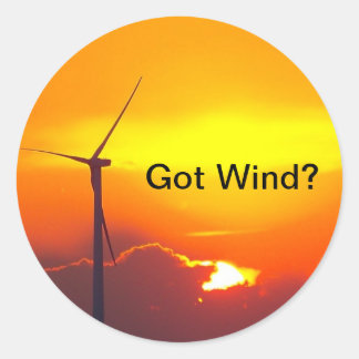 Heb je wind? Sticker