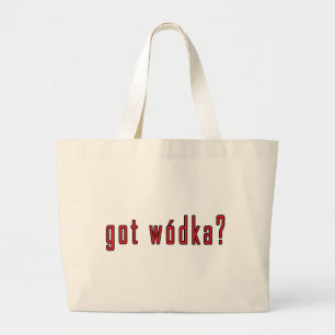 Heb je wodka? grote tote bag