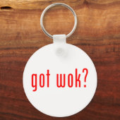 Heb je wok? sleutelhanger (Voorkant)