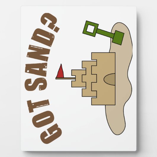 Heb je Zand? Fotoplaat (Voorkant)