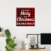 Heb je zelf een prettige kerstcadeautje poster (Thuiskantoor)
