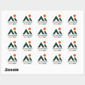 Heb je zelfs epische broer? vierkante sticker (Vel)