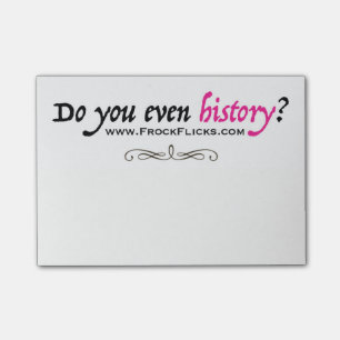 Heb je zelfs geschiedenis? - Sticky Notes