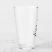 Heb jezelf een eng kerstfeest! glas (Rechts)