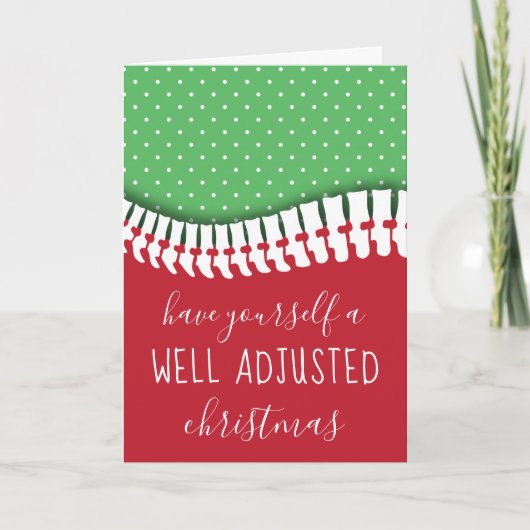 Heb jezelf een goed aangepaste kerstbeker feestdagen kaart (Voorkant)