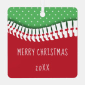 Heb jezelf een goed aangepaste kerstbeker metalen ornament (Achterkant)