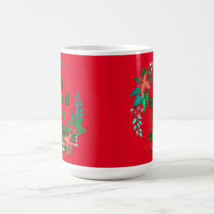 Heb jezelf een prettige kerst koffiemok