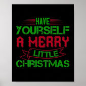 Heb jezelf een prettige kerst poster (Voorkant)