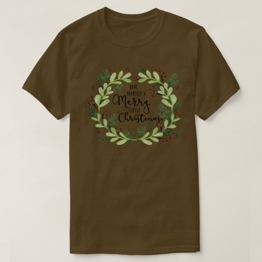 Heb jezelf een prettige kerst t-shirt (Design voorkant)