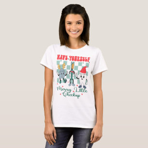 Heb jezelf vrolijk weinig controle Xmas Dental T-shirt