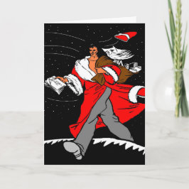 Heb Kerstmis Commie Feestdagen Kaart