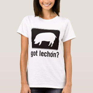 Heb Lechon - Zwart T-shirt